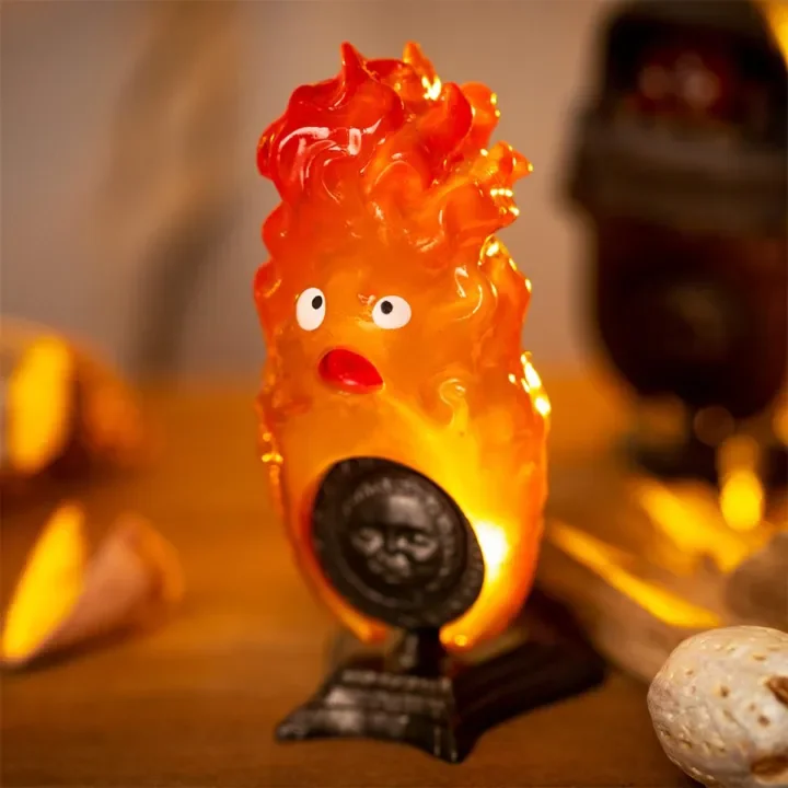 Howl’s Moving Castle Blind Box Ring Calcifer - 1 Unidade Aleatória